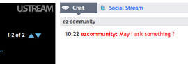 UStream chat