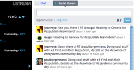 ustream social stream
